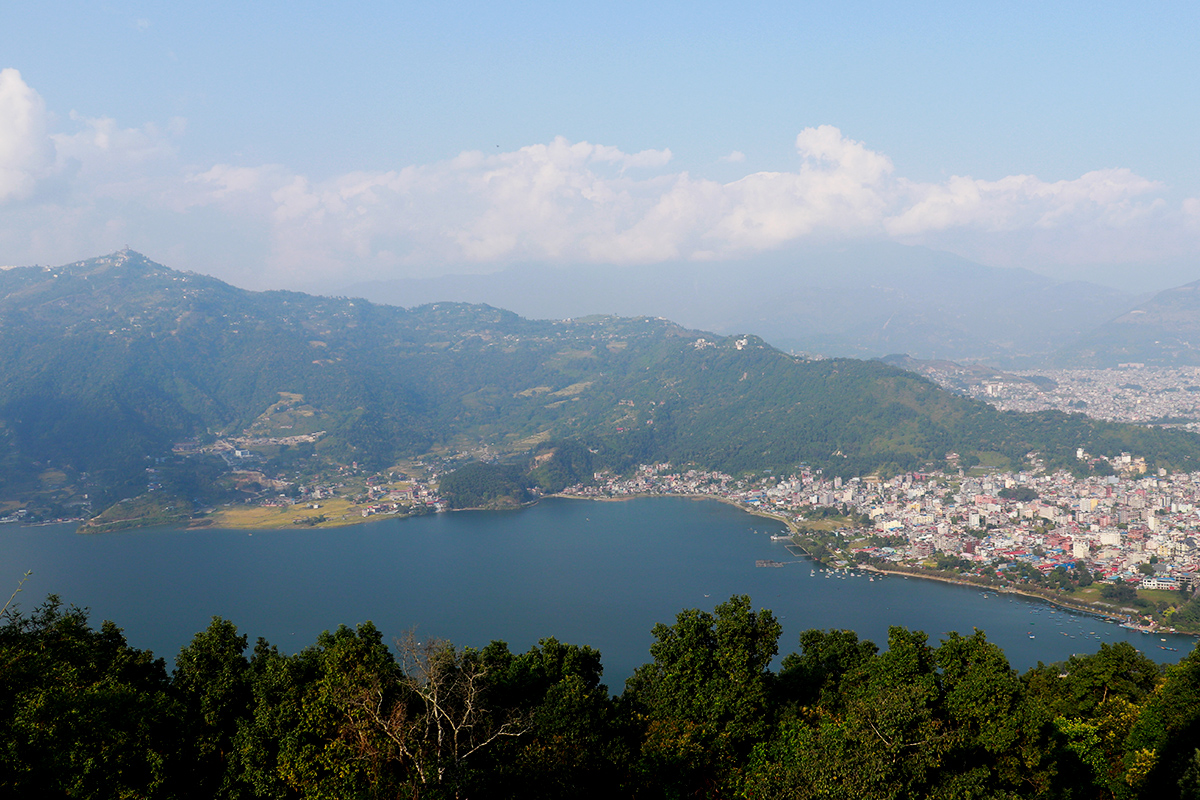 Phewa Lake from Sarangkot